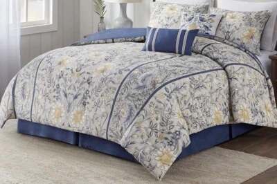 Harbor House Livia полный комплект постельного белья 6 предметов хлопок одеяло комплект новый - Изображение 1 из 4