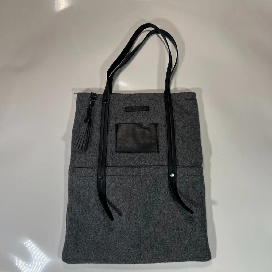 Sherpani Hadley сумка с короткими ручками вареной шерсти серый работы 17» сумка для ноутбука w/браслет - Изображение 1 из 4