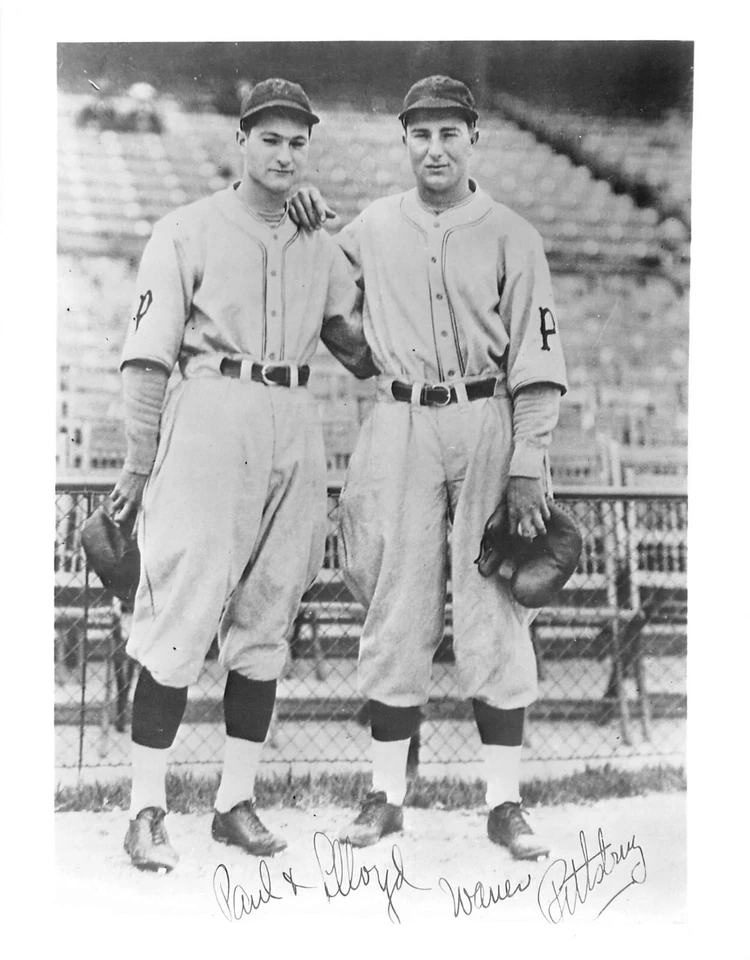 Foto 8x10 de Paul Waner e Lloyd Waner Pittsburgh Pirates #8036 - Imagem 1 de 1