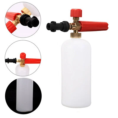 SNOW FOAM LANCE SHAMPOO CAR SOAP GUN CLEANING PRESSURE WASHER FOR KARCHER 1L