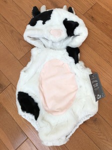 0 3 month cow costume