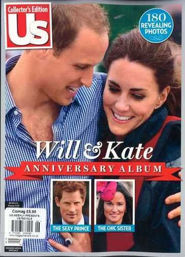 US Weekly Will & Kate Anniversary Album,KATE MIDDLETON,William,Royal Family NEW - Image 1 of 1