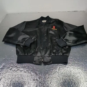 Vintage Michelob Beer Men's Satin Bomber Jacket Size Large USA - Picture 1 of 12