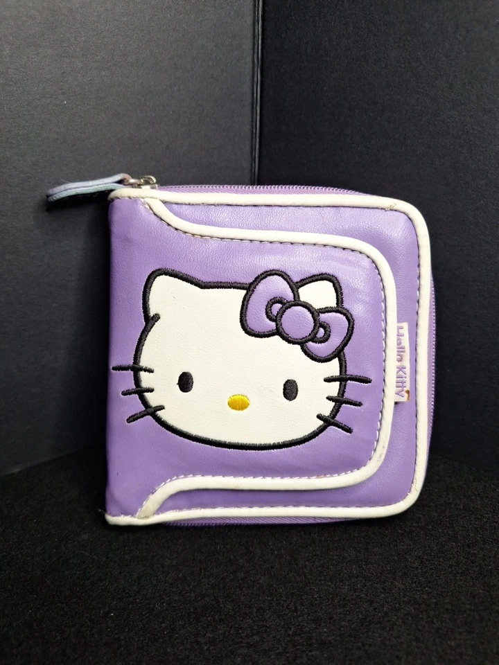 Vintage Sanrio 2003 Hello Kitty New Old Stock Pink Zip Wallet Rare - Image 1 of 4