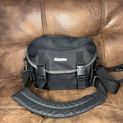 Canon Camera Travel Bag Adjustable Shoulder Strap Padded Dividers - Image 1 of 4