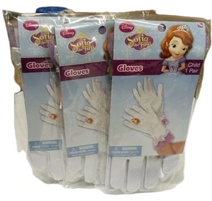 Disney Sophia The First Gloves 3 Pair - Child - Picture 1 of 3