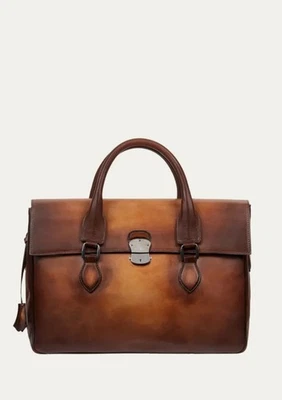 Berluti III Gloria мужской кожаный портфель IIl Nostro бизнес сумка подлинный   - Изображение 1 из 4