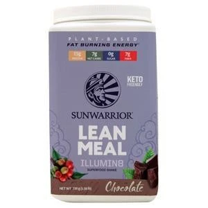 Sunwarrior Lean Meal Illumin8 - Superfood Shake Chocolate 720 Grams