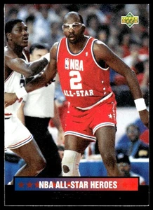 1992-93 Upper Deck NBA All-Stars #17 Moses Malone Milwaukee Bucks NM+ - Picture 1 of 2