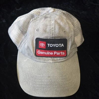 Toyota Genuine Parts Beige Trucker Mesh Hat One Size - Image 1 of 4