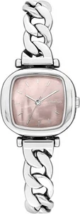 KOMONO Watch KOM-W1237 [MONEYPENNY] Moneypenny Revolt Silver Blush - Picture 1 of 6