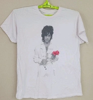 Camiseta Príncipe Con Flores Estampado Gráfico Adulto Hombre Talla X-Grande Foto 1 de 4