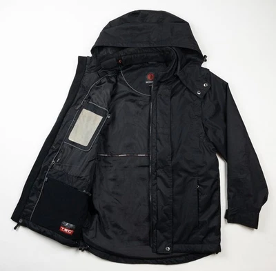 SCOTTeVEST Revolution Jacket Adult Small Black Travel Outdoor Pockets Zip Sleeve - Image 1 of 4