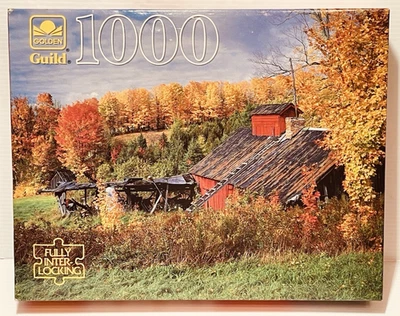 Sugar House Bridge Golden Guild 1000 Piece Jigsaw Puzzle 21.5 x 27.5" NOS Sealed - Image 1 of 4