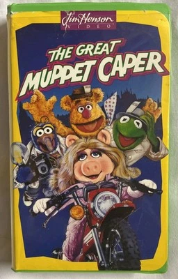 The Great Muppet Caper (VHS, 1995) Tested+ Classic Clamshell  - Image 1 of 4