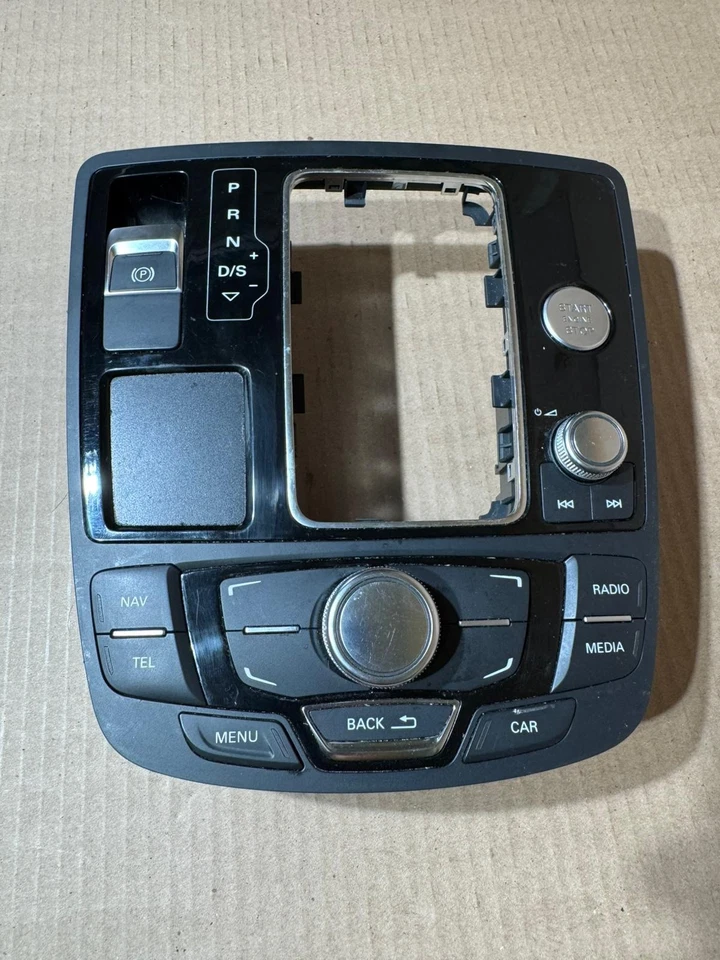 Panel de interruptores controlador multimedia consola central Audi A6 A7 Quattro 12-18 OEM Foto 1 de 4