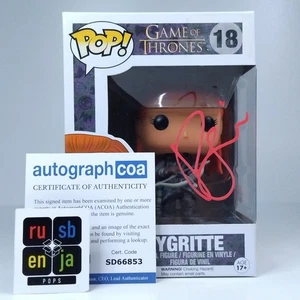 Funko Pop! TV Juego de Tronos Ygritte Firmado Rose Leslie Certificado de Autenticidad #18 WS - Imagen 1 de 8