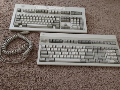 IBM Model M Keyboard 1391401 (Nov. 27, 1991) + Cable + Bonus HP C1405A keyboard - Image 1 of 4