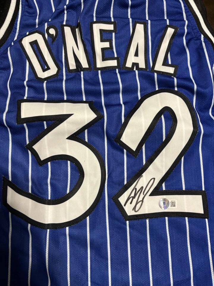 Shaquille O’Neal Orlando Magic Signed Shaq Jersey ~retired~ Beckett COA - Image 1 of 4