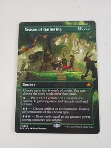MTG Season of Gathering - Borderless - Bloomburrow Magic The Gathering NM - Picture 1 of 2