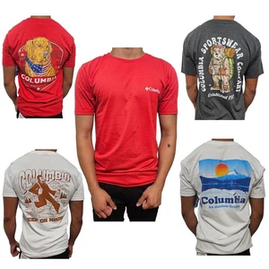 Columbia Men's Graphic T-Shirt Short Sleeve. - Picture 1 of 9