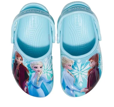 Zuecos Crocs Disney's Frozen II para niñas pequeñas elige la talla Foto 1 de 4