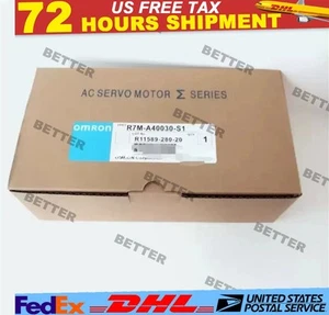 1PC OMRON R7M-A40030-S1 R7MA40030S1 Servo Motor New Fast Shipping  US Free TAX - Picture 1 of 1