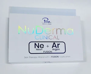 NuDerma Clinical Skin Therapy Wand macchina portatile per la pelle con 6 fusioni neon - Foto 1 di 4