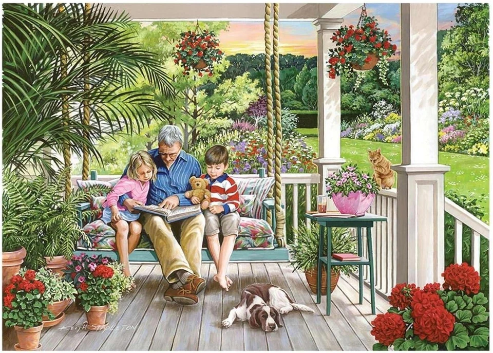 House of Puzzles Storytime - Big Jigsaw Puzzle (500 XL Pieces) - Image 1 of 1