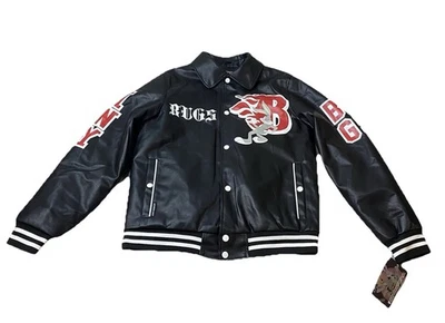 Looney Tunes x Members Only Jacket Men’s Medium Bugs Bunny Motto Jacket Hip hop - Image 1 of 4