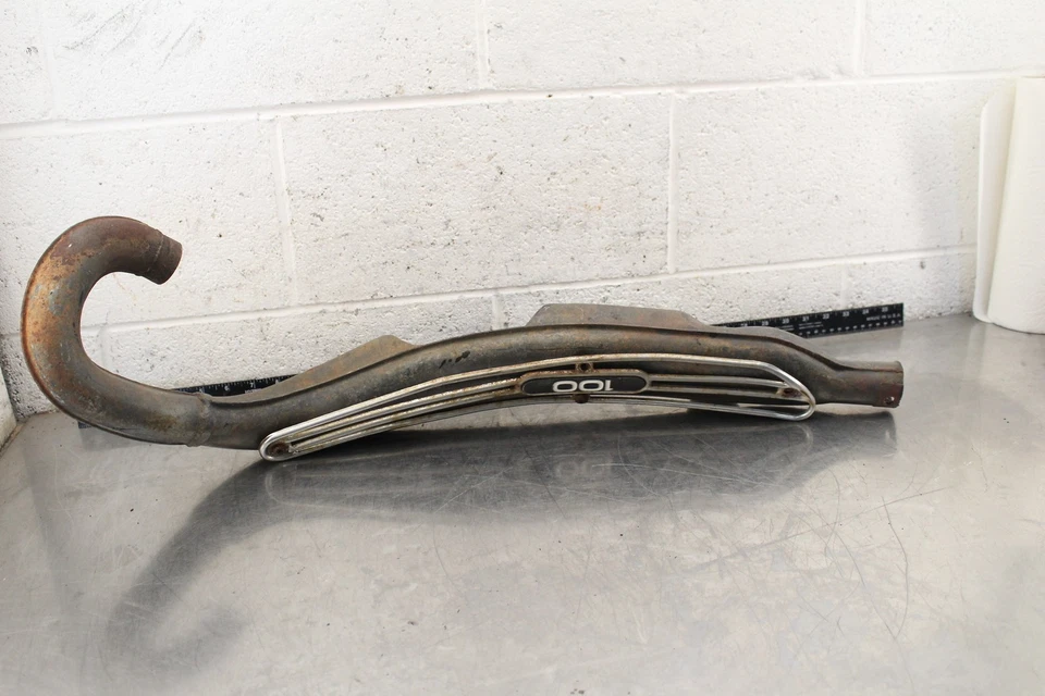 Yamaha CT1 175 1969 silenciador escape silenciador tubo deslizable S782 Foto 1 de 4