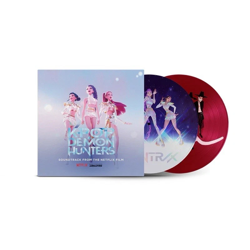 KPOP DEMON HUNTERS Netflix OST Picture Disc Vinyl NEW - Image 1 of 1