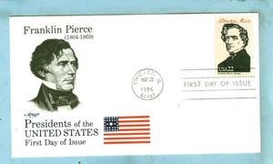 Scott 2217E ARTMASTER FDC,  Presidential Series,  "Franklin Pierce".... - Picture 1 of 3