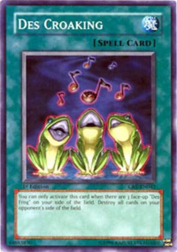 Des Croaking - CRV-EN042 - Common - Unlimited Edition Lightly Played Cybernetic  - Image 1 of 1