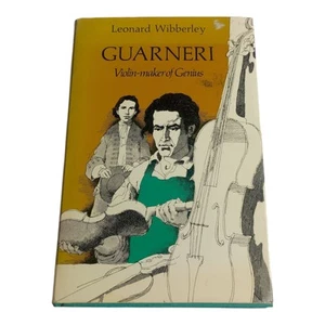 Guarneri: Violin-Maker of Genius – Leonard Wibberley Hardcover Book - Picture 1 of 8