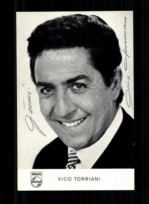 Vico Torriani Autogrammkarte Original Signiert # BC 228076 - Bild 1 von 2