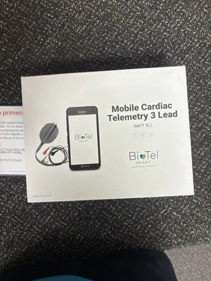 Mobile Cardiac Telemetry 3 Lead (MCT 3L) Bio Tel Heart CardioNet & LifeWatch - Image 1 of 3