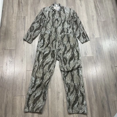Vintage Ranger Camouflage Camo Hunting Coveralls Mechanics Men's Sz XL USA - Image 1 of 4