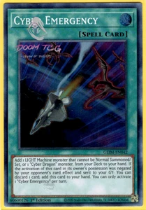 Yugioh! Cyber Emergency GEIM-EN042 (SR) 1st Ed "Machine Deck Support" - Picture 1 of 1