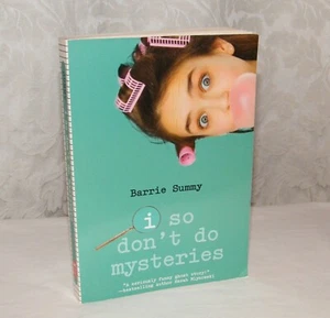 I So Don't Do Mysteries - by Barrie Summy - Scholastic Children's Paperback Book - Picture 1 of 3