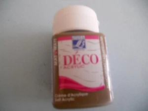 creme d'acrylique lefranc et bourgeois pot 50 ml tourbe