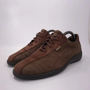 Mephisto Casual Lace Up Leather Outdoor Sneaker Shoe Womens Size 10 Brown Black - Picture 1 of 9