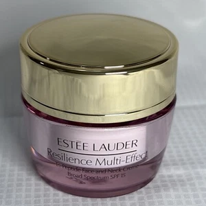 Estee Lauder Resilience Multi Effect Tri Peptide Face Neck Creme SPF15 .5oz Free - Picture 1 of 1
