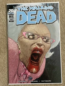 IMAGE COMICS -- THE WALKING DEAD #100 - PRIMERA aparición variante silenciosa NEGAN - Imagen 1 de 3