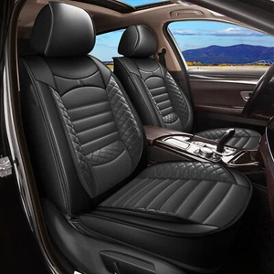 Full Set Car Seat Covers Protector Faux Leather Pad For Jeep WRANGLER 2003-2017 - Picture 1 of 7