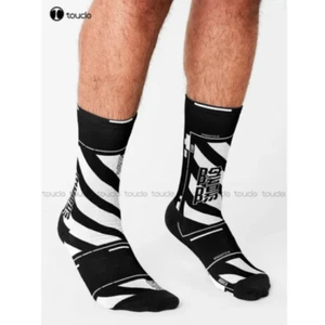 Techwear Socken Tech Wear Socke Ravewear Cyberpunk Herren Damen Party Festival - Bild 1 von 2
