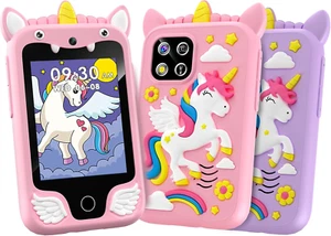 Kids Smart Phone Toys for Girls, Multi-Function Kids Phone with 2.8" Touchscreen - Picture 1 of 12