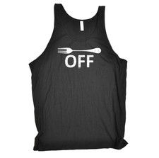 Funny Novelty Vest Singlet Top - Fork Off