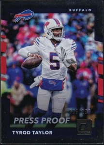 2017 Panini Donruss Press Proof Silver #202 - Tyrod Taylor [088/100] - Picture 1 of 2
