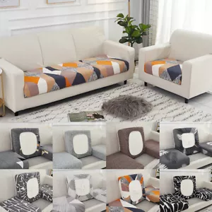 1/2/3 Seater Sofa Seat Covers Stretch Couch Cushion Slipcover Protector Decor - Picture 1 of 27